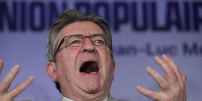 Will den wiedergewählten französischen Mitte-Präsidenten Macron herausfordern: der linke Langzeitpolitiker Jean-Luc Mélenchon.