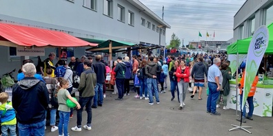 Am Eröffnungsfest gab es viele Attraktionen, welche ein grosses Publikum anzogen.