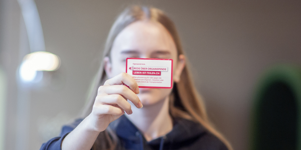 Retten auch Sie Leben mit Organspende!