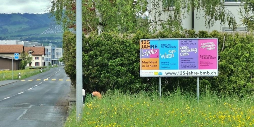 Die Vorboten sind deutlich erkennbar: Benken freut sich auf das bmb Jubiläum.