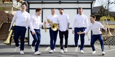 Die Kärtner Band «Brass Boys» spielen am Samstag in Berneck