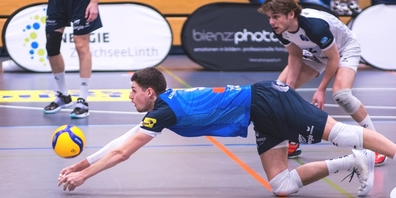 Im Platzierungsrundenspiel gegen Volley Näfels zogen die Joner Volleyballer den Kürzeren. (Archivbild)