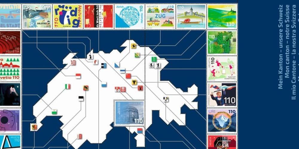 Jedem Kanton seine eigene Marke: Die Post und die Konferenz der Kantonsregierungen lancieren einen neuen Markenbogen.