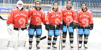 v.l.n.r: Tim Guggisberg, Thomas Büsser, Yanick Sablatnig, Pascal Blaser, Nils Berger