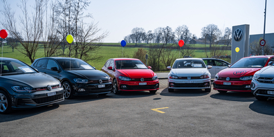 Auch bei der PP Autotreff AG in Wittenbach wurden die neusten Modelle ausgestellt.