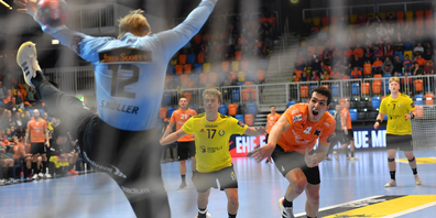 Die Kadetten Schaffhausen siegten zu Hause im EHL-Achtelfinale gegen IK Sävehof.