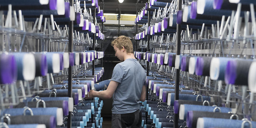 In der Textilindustrie hat sich die Stimmung am deutlichsten eingetrübt  (Symbolbild)