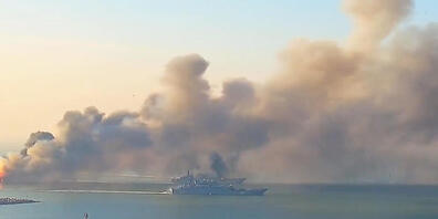 Nach ukrainischen Angaben sollen heute humanitäre Korridore in die Südostukraine eingerichtet werden. Unter anderem in die Stadt Berdjansk, die vor einigen Tagen unter Beschuss stand. Foto: Ukrainisches Militär/ZUMA Press Wire Service/dpa