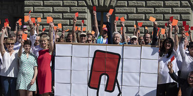 Die mittlerweile zurückgezogene Korrekturinitiative hat ihre Wirkung nicht verfehlt: Ab Mai gelten schärfere Regeln für Waffenexporte. (Archivbild)