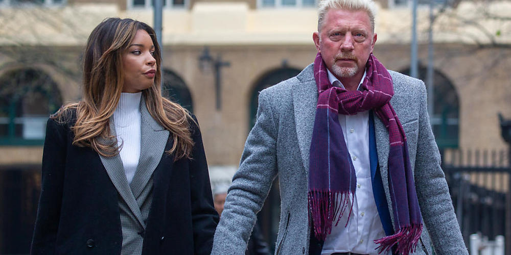 Boris Beckers (r) Gerichtsprozess wegen verschiedener Vorwürfe im Zusammenhang mit seinem Insolvenzverfahren muss erneut aufgrund von Covid-19-Fällen verschoben werden. Foto: Tayfun Salci/ZUMA Press Wire/dpa