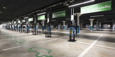 So wird es in der neuen Tiefgarage des Kantonsspitals wohl nicht aussehen.