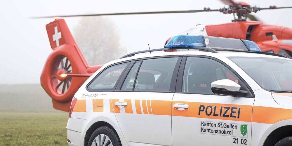 Haben einen Grosseinsatz bei der Suche nach einem vermissten Kleinflugzeug eingeleitet: Die Rettungsorganisationen von St.Gallen und Appenzell Ausserrhoden.