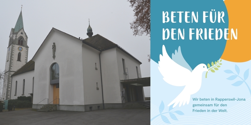 Von April bis Juli finden die ökumenischen Friedensgebete in der Joner Kirche Maria Himmelfahrt (l.) statt.