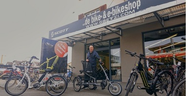 Beratung zu den Dreirädern und verschiedene Modelle gibt es bei Gätzi Sport in Gossau.