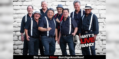 Die neuen Alten Durchgeknallten – eine einmalige Formation aus acht Musikern.