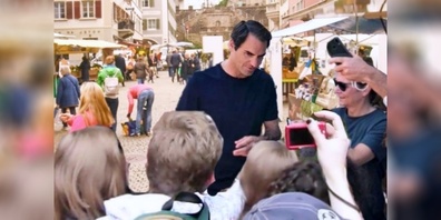 Da gibt's was zu Staunen: Roger Federer höchstpersönlich besucht heute den Rapperswiler Freitagsmarkt.
