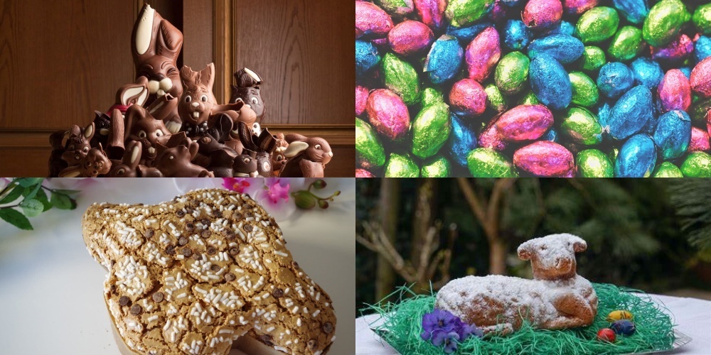 Zu Ostern essen wir Schoggihasen, Eier, Ostertauben, Osterlämmer – doch was hat es auf sich mit diesen Spezialitäten.