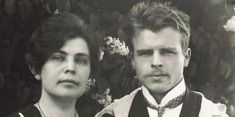 Das Ehepaar Olga und Hermann Rorschach.