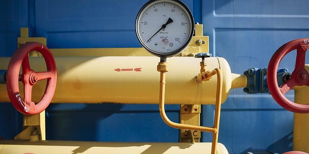 Gasanlage in Mryn rund 130 Kilometer von der ukrainischen Hauptstadt Kiew entfernt. (Archivbild)