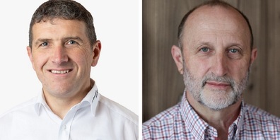 Im Bild v.l.: Hans Peter Bösch(gewähltes Mitglied in den Gemeinderat) und Jörg Schmid (gewähltes Mitglied in den Kantonsrat).