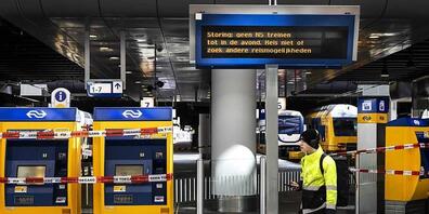 Der Bahnverkehr in den Niederlanden war wegen einer technischen Störung weitgehend zusammengebrochen. Foto: RAMON VAN FLYMEN/ANP/dpa