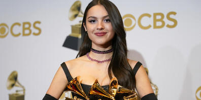 Olivia Rodrigo heimste gleich mehrere Grammy Awards ein. Foto: John Locher/Invision via AP/dpa
