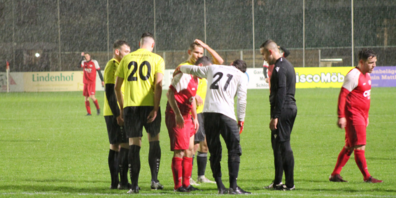 Nass und kalt wars beim Duell Heiden gegen Montlingen II