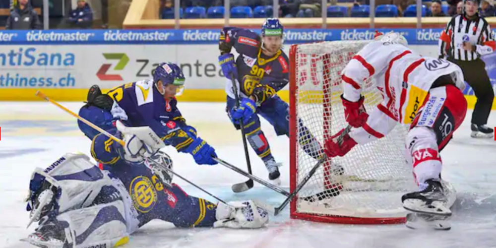 Ein sehenswertes Tor! Jeremy Wick mit dem Ausgleich zum 1:1.