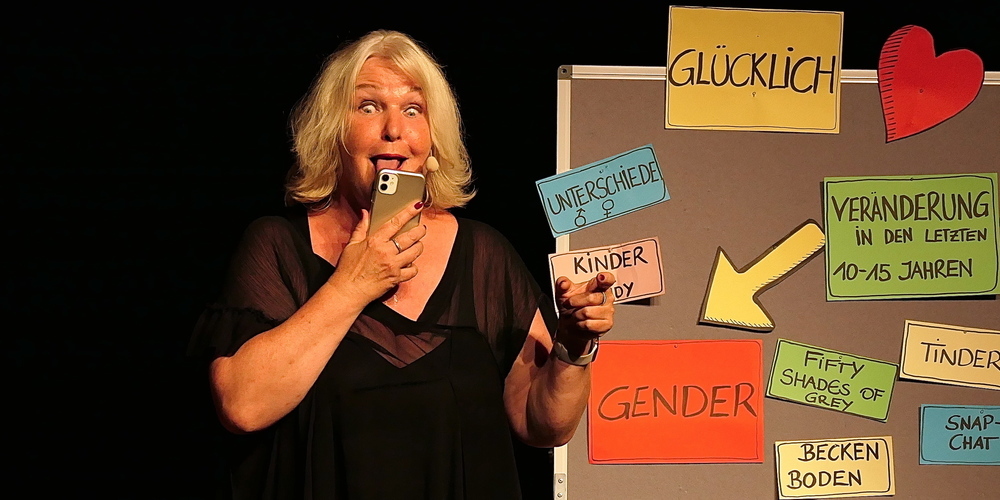 Barbara Balldini, die Comedy-«Sexpertin» Nummer Eins, tritt Dienstag, Mittwoch und Donnerstag im Kinotheater Madlen auf