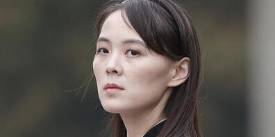 ARCHIV - Kim Yo Jong, die Schwester von Nordkoreas Machthaber Kim Jong Un, nimmt an einer Kranzniederlegung im Ho Chi Minh-Mausoleum in Hanoi, Vietnam, teil. Der Ton zwischen Süd- und Nordkorea verschärft sich wieder. Foto: Jorge Silva/Pool Reuter...