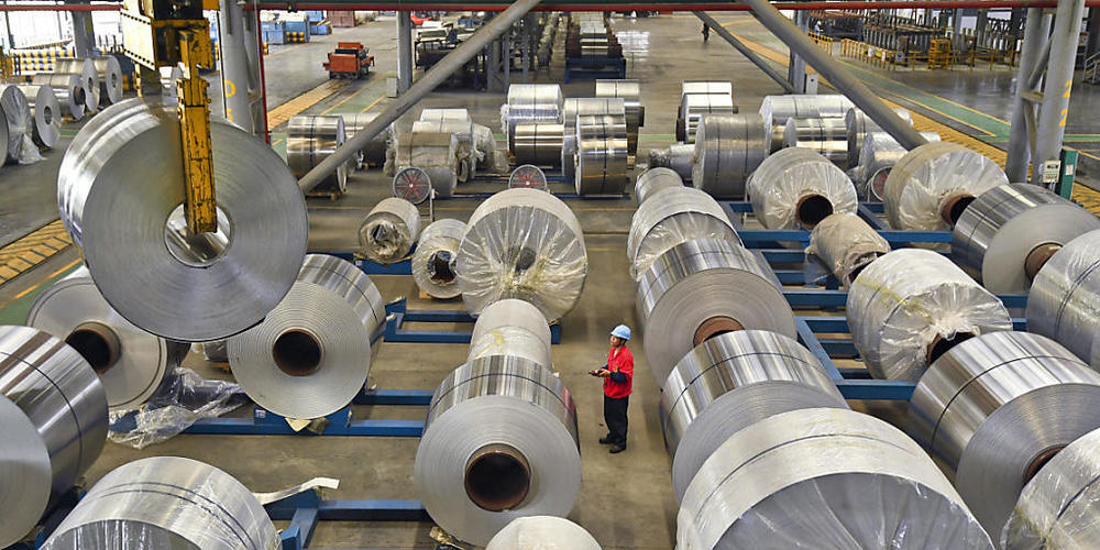Die Schweizer Aluminiumindustrie hat 2021 wieder mehr produziert. (Archivbild)