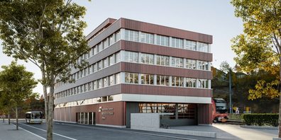 So wird das neue Gebäude aussehen
