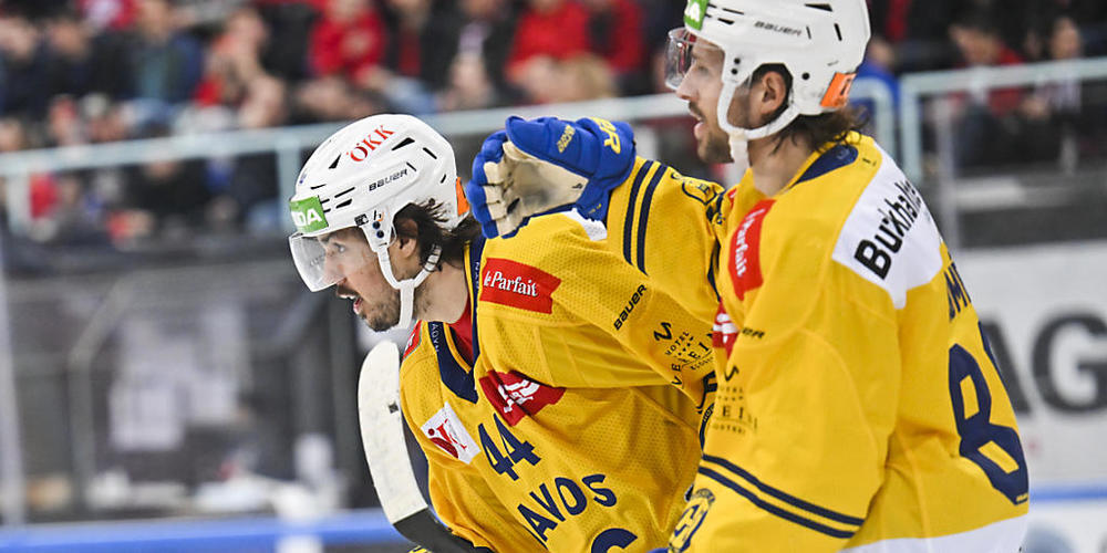 Der HC Davos gewinnt die Belle in Rapperswil-Jona mit 3:1