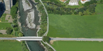 Thur bei Wattwil; geplante Situation