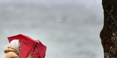 Es wird stürmisch: Bis Samstag werden zwei Sturmtiefs erwartet. (Symbolbild)