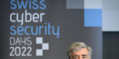 Der amerikanische Direktor für Cybersicherheit Chris Inglis, Berater von Präsident Joe Biden, besuchte am Mittwoch die Swiss Cyber Security Days.