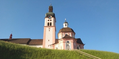 Eine Aussenansicht des Klosters Fischingen im Kanton Thurgau.