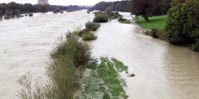 Der Hochwasserschutz an der Thur soll in den nächsten 30 Jahren schrittweise verbessert werden. Damit verbunden ist eine ökologische Aufwertung der Flusslandschaft. (Archivbild)