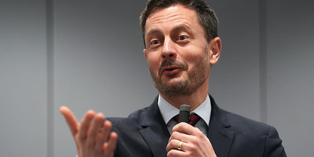 FILED - Eduard Heger spricht in London. Photo: Kirsty O'connor/PA Wire/dpa