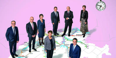 Weiterhin sieben statt neun Bundesräte: Die Staatspolitische Kommission des Ständerats (SPK-S) möchte nichts von einer Aufstockung der Regierung wissen. (Archivbild)