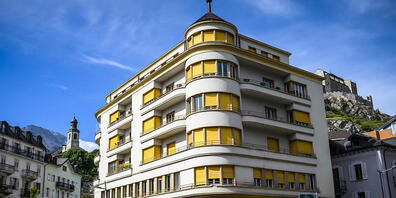 Die WM-Strecke in Sitten ist gut abgesichert.