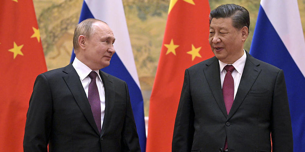 Im Februar haben Wladimir Putin und Xi Jinping vereinbart, den bilateralen Handel bis zum Jahr 2024 auf 250 Milliarden US-Dollar erhöhen zu wollen. (Archivbild)