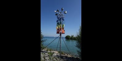 Das Bild zeigt die Skulptur Aufbruch.