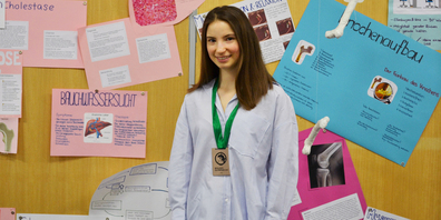 Katya Georgieva wurde an der Biologie-Olympiade Zehnte. 