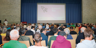 Die Informationsveranstaltung «Zukunft Vaz» stiess bei der Untervazer Bevölkerung auf reges Interesse. 