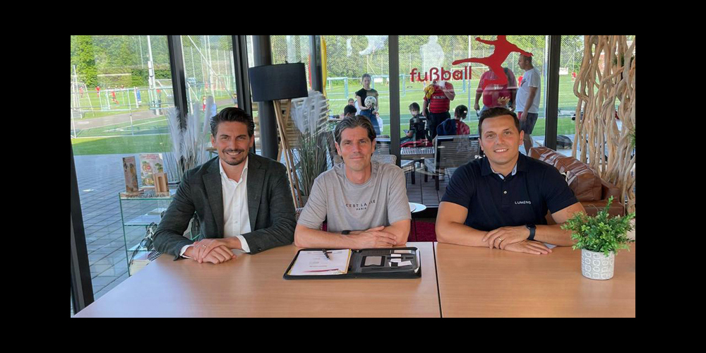 (v.l.) Arben Gojani, Ivan Dal Santo und Armend Gojani 