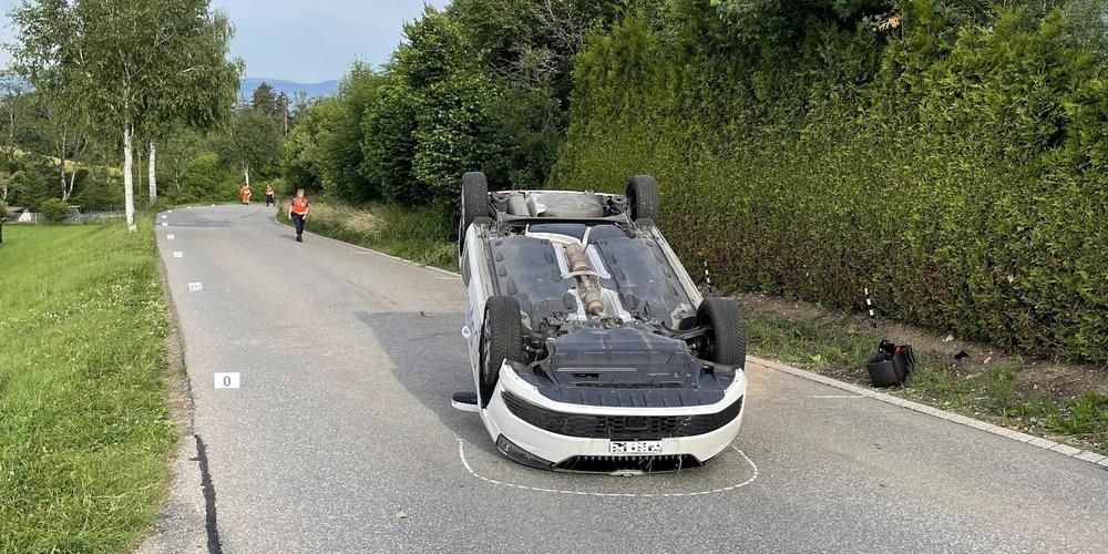 Zum Glück wurde die Frau nur leicht verletzt.