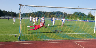 Kurz vor der Pause verpasst der FC Henau den 1:1-Ausgleich.