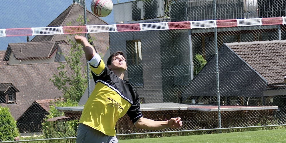 Ein schöner Sport - ein toller Anlass - das Pfingstturnier der Faustballer in Berneck