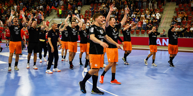 Die Kadetten Schaffhausen gewinnen mit 28:20 das zweite Spiel der Playoff Finalserie. 